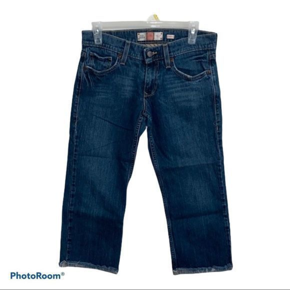 Old navy women’s denim‎ ultra low rise capris size 2